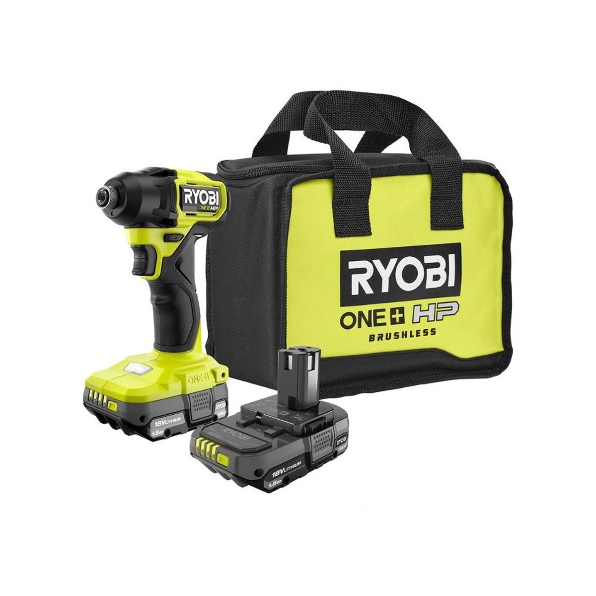 18V ONE+ HP Compact Brushless 1/4 Impact Driver Kit