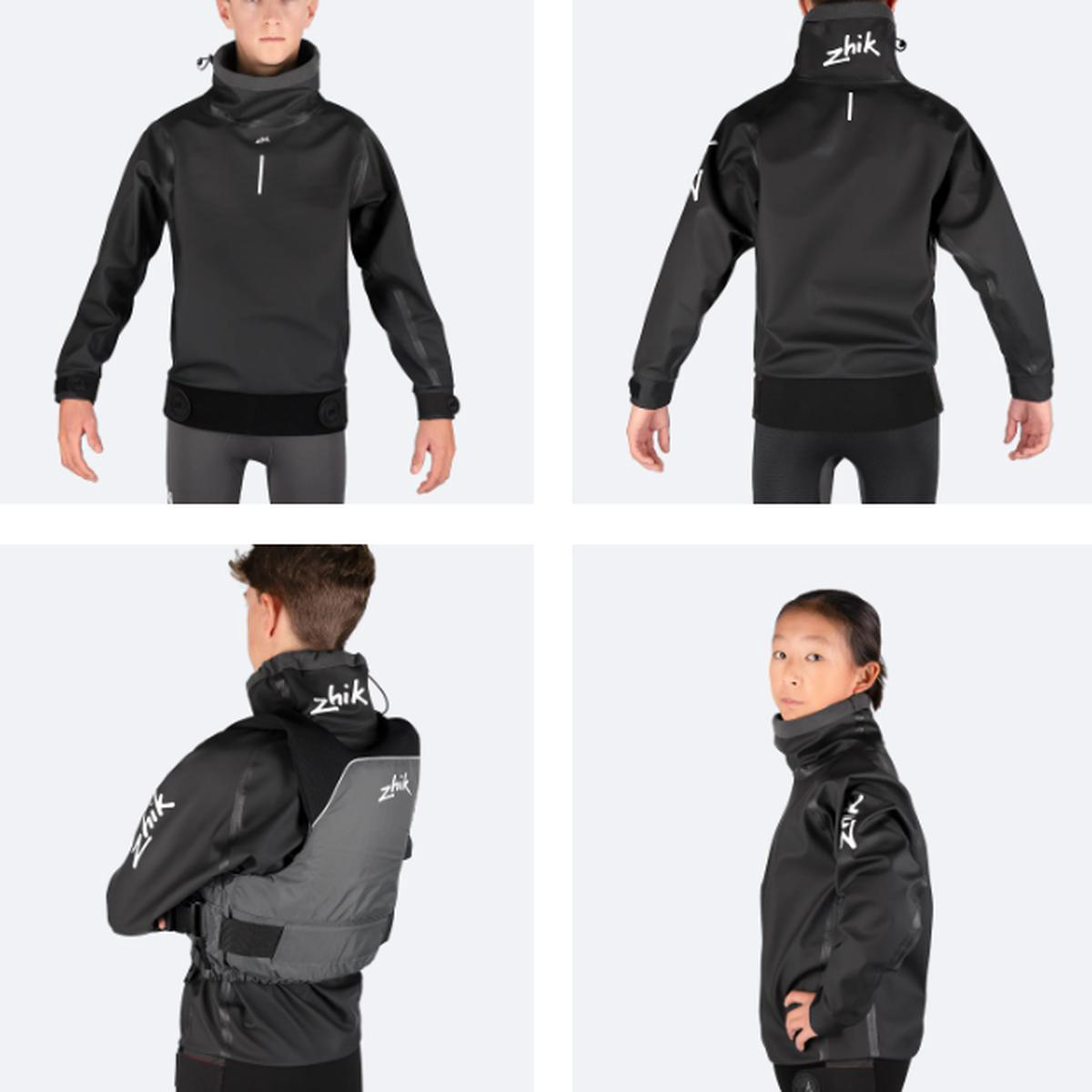 Zhik Youth Aqua Smock 8211 BLACK 14