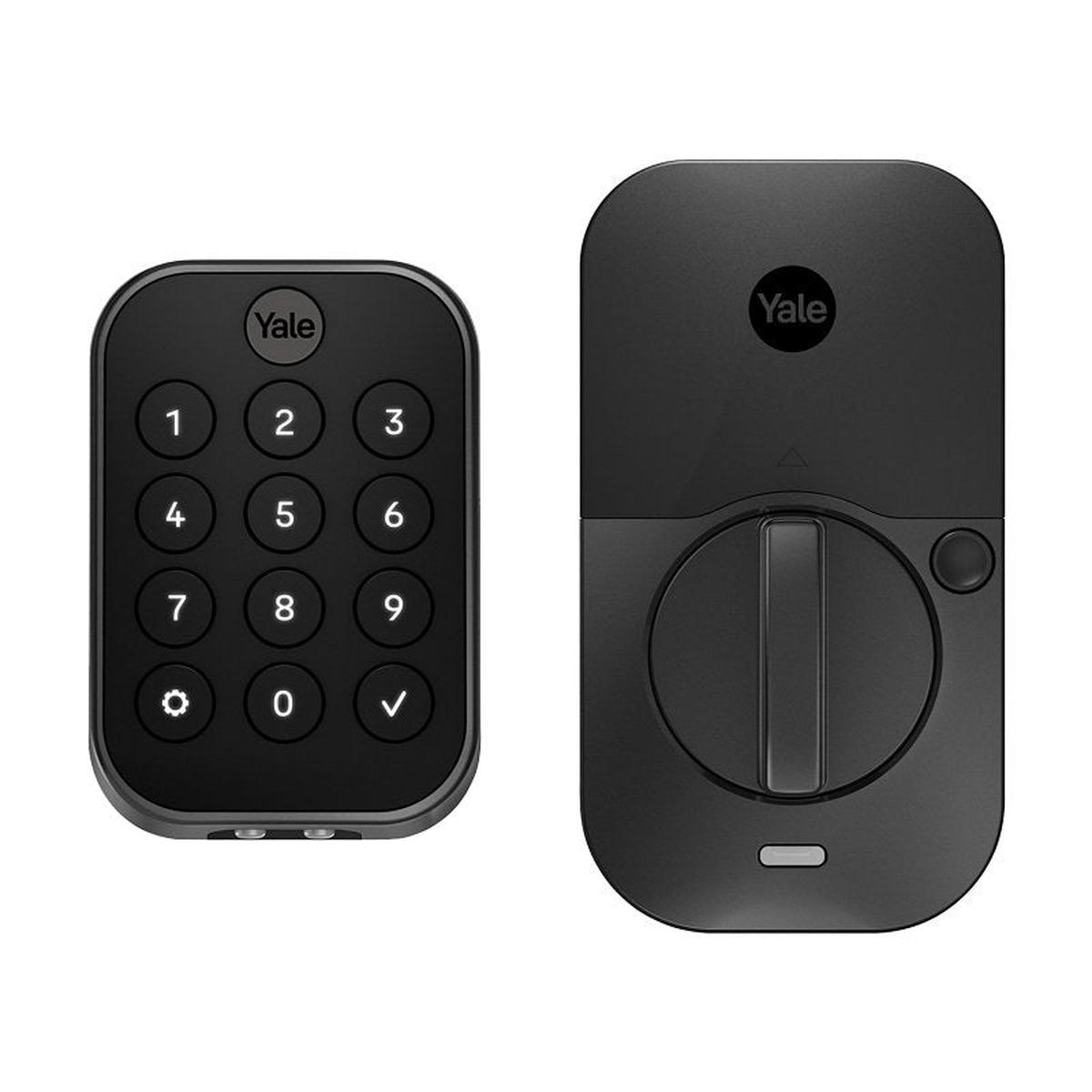 Yale Assure Lock 2 Series YRD430-BLE-BSP Key-Free Keypad with Bluetooth, Grade 2 Grade, Zinc, Black Suede