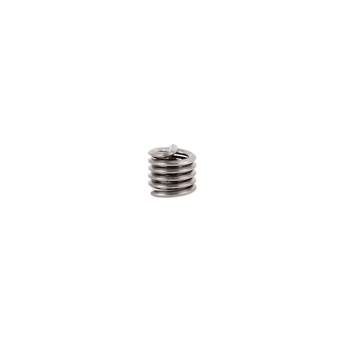 #2-56 x 0.129" Stainless Steel Threaded Coil Insert