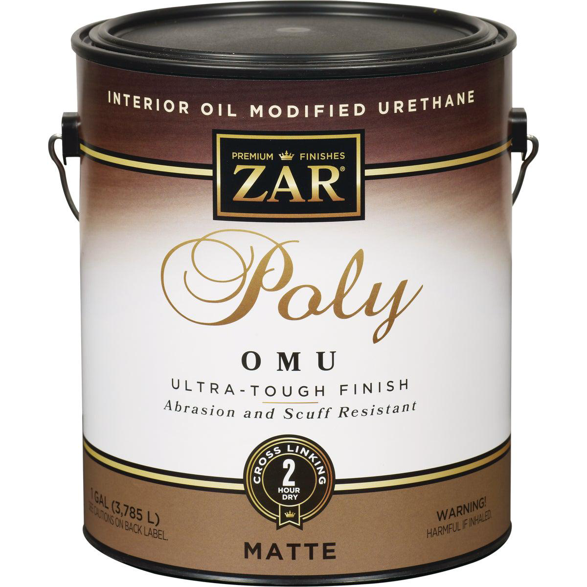 ZAR Matte Ultra Max Interior Polyurethane 1 Gal