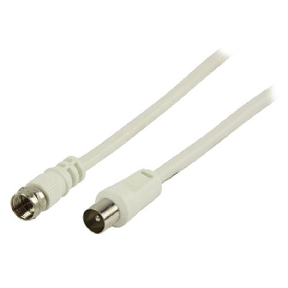 (Disc) Glaxio Antenna cable F male to coax male 1m white VLSP41800W10 LL IG1.LL.100 Stocked GETR