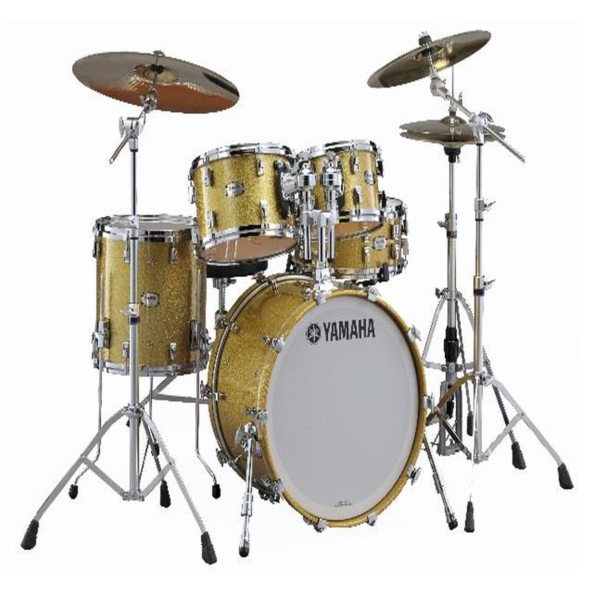 Yamaha Absolute Hybrid Maple 5 Piece Kit Hardware Included 10 12 14F 14SN 20BD