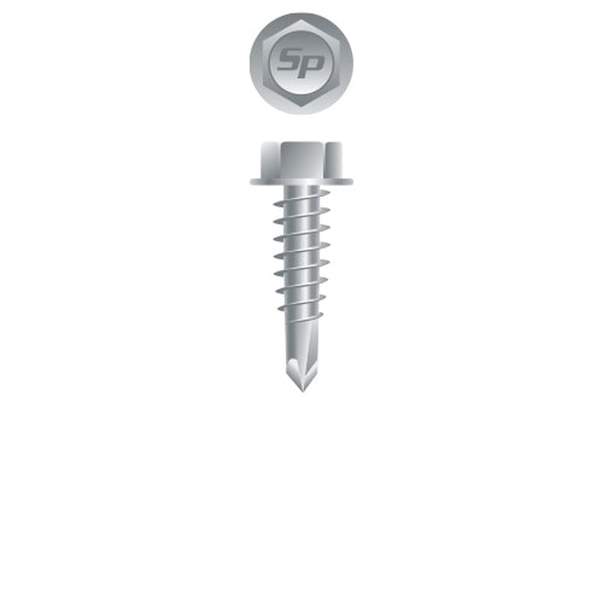 #14 Strong-Point Hex Washer Head 14-14 x 7/8, Strong-Shield