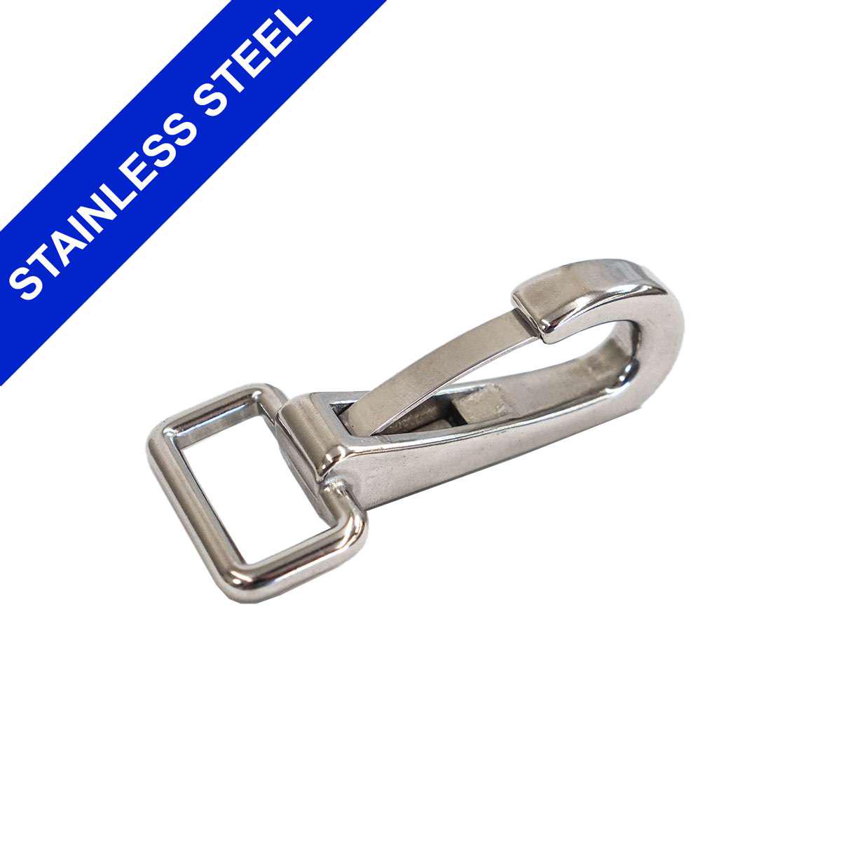 " Stainless Steel Spring Snap