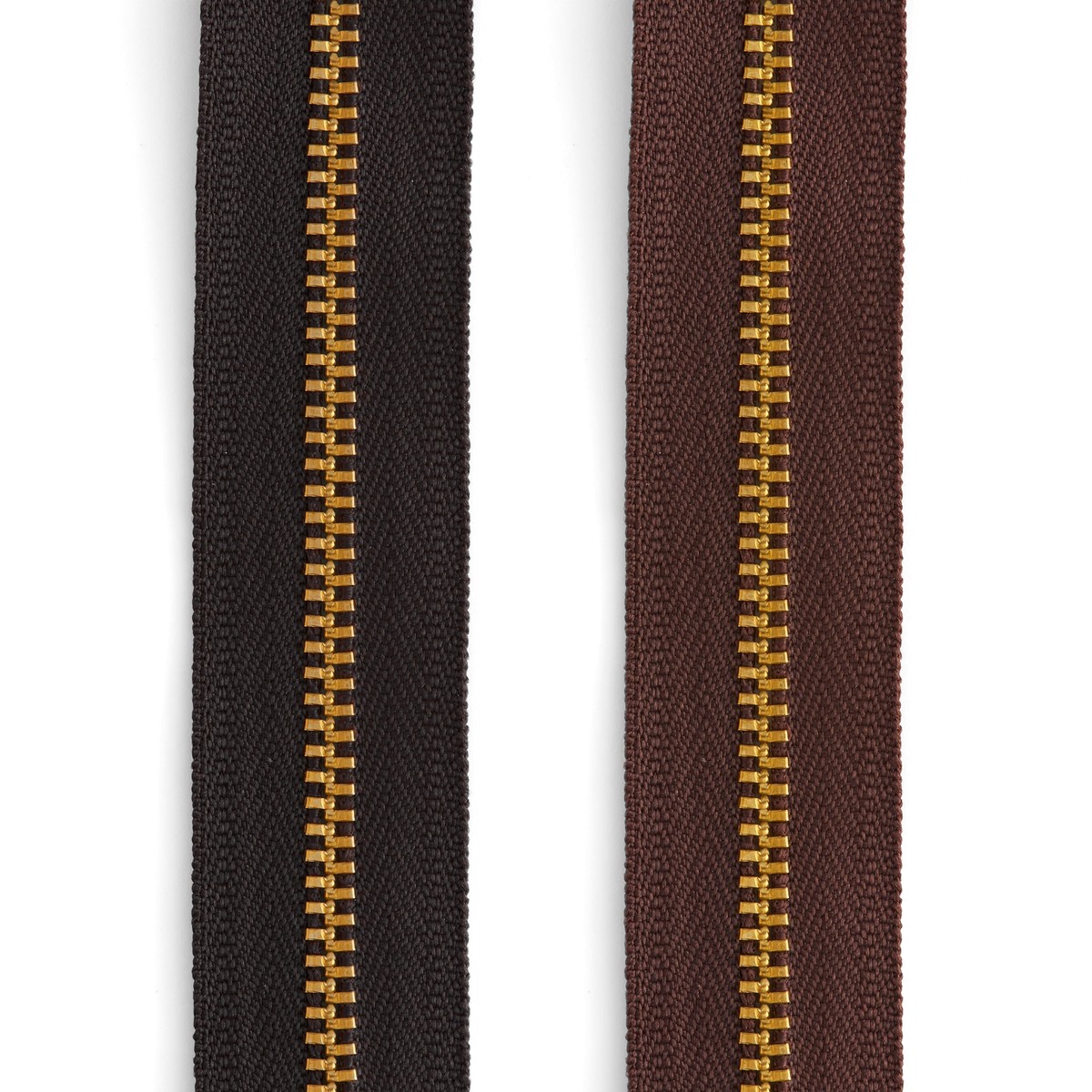 YKK #45 Brass Zipper Tape