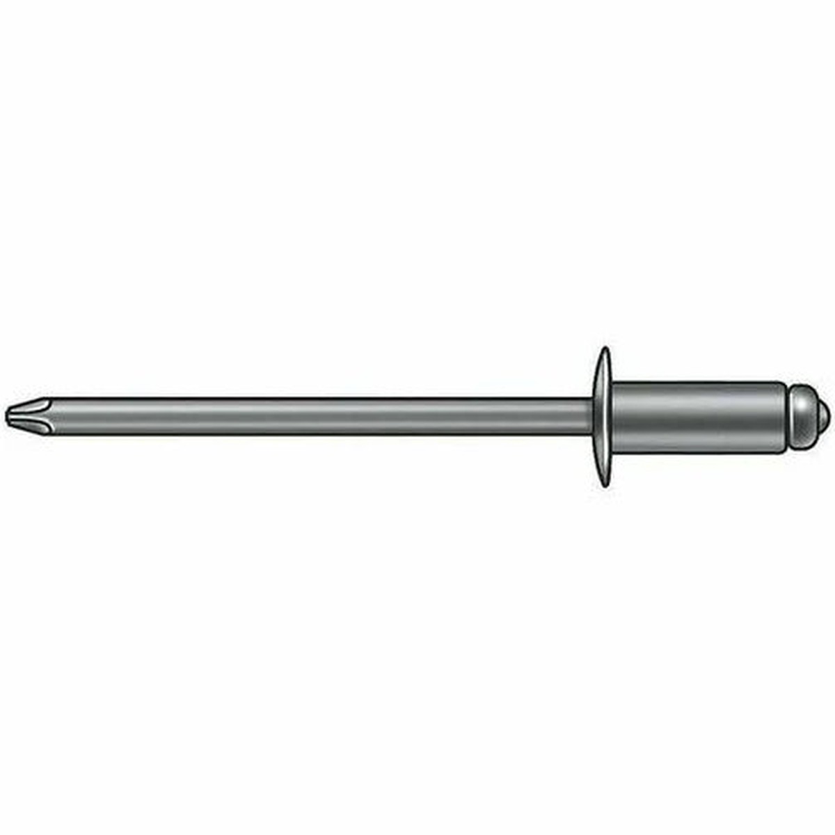 #44 Al Rivet 100-pk 1/8 x 1/4,  1/8 DIA.