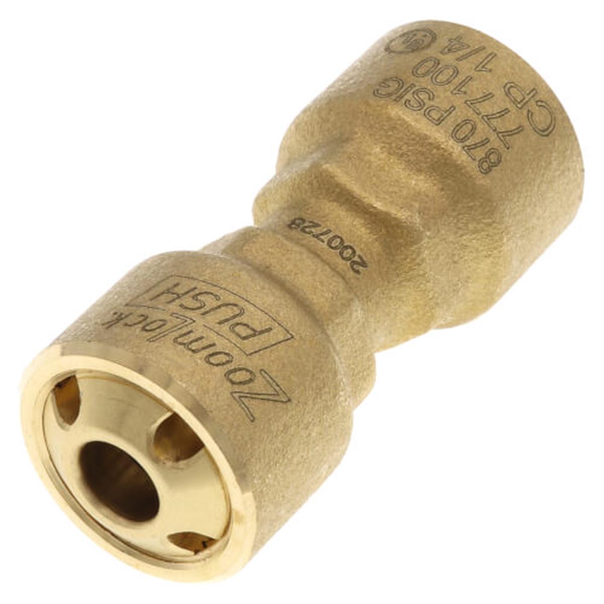 ZOOMLOCK 777100 1/4-Inch Push Coupling
