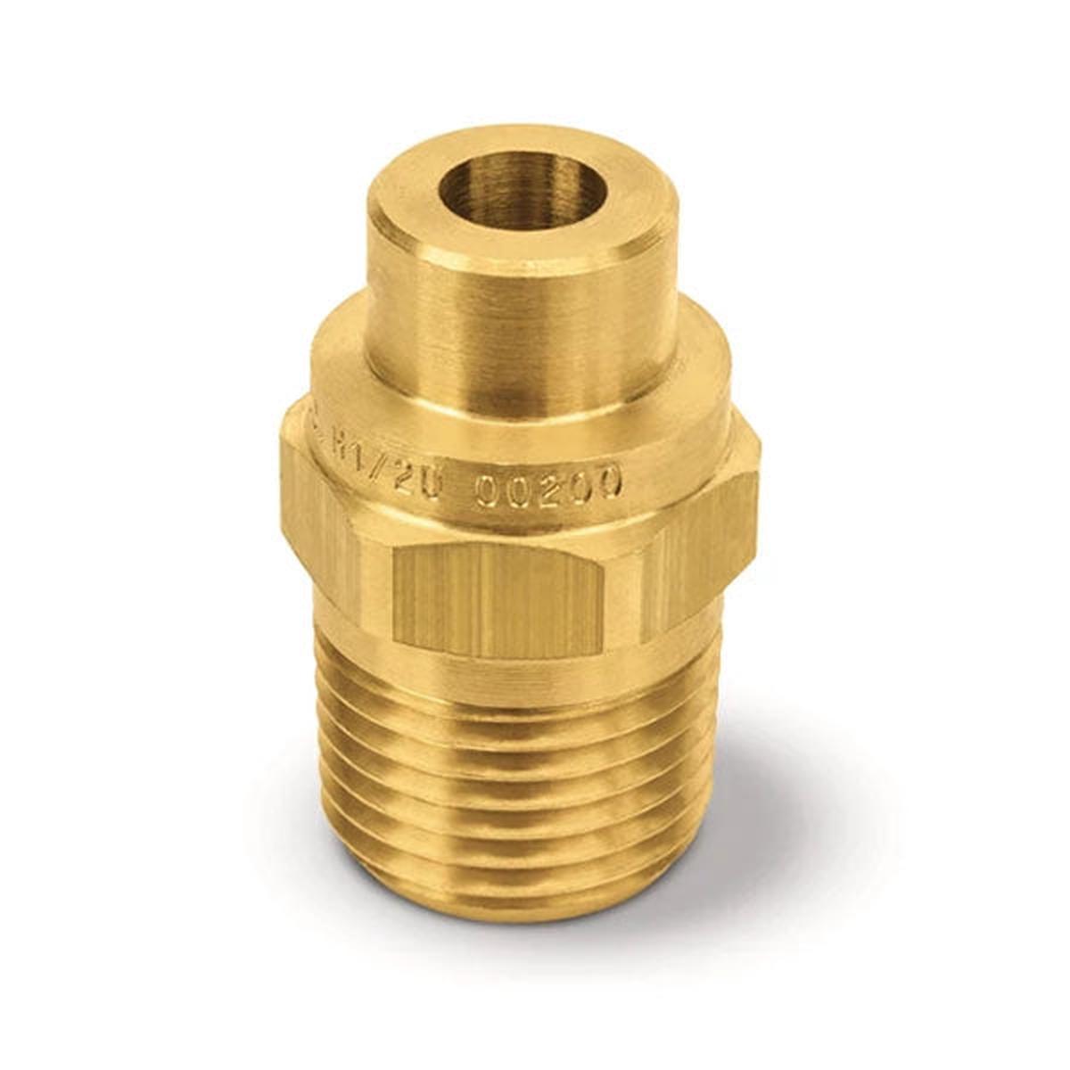 " MPT Brass 0 Spray Tip (3GPM@40PSI) | H1/4U-0030