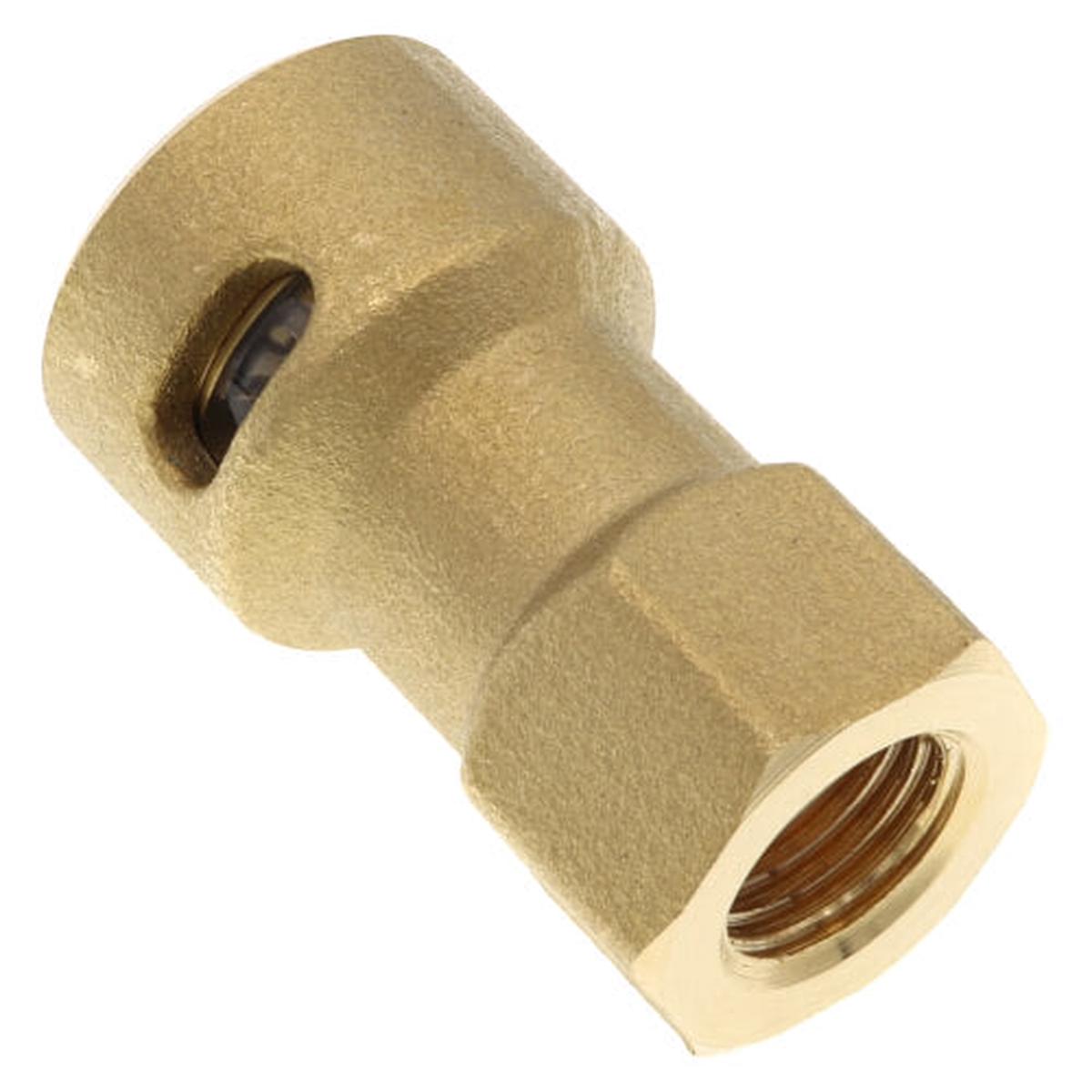 ZOOMLOCK 777106 1/4 Push-to-Connect SAE Flare Adapter
