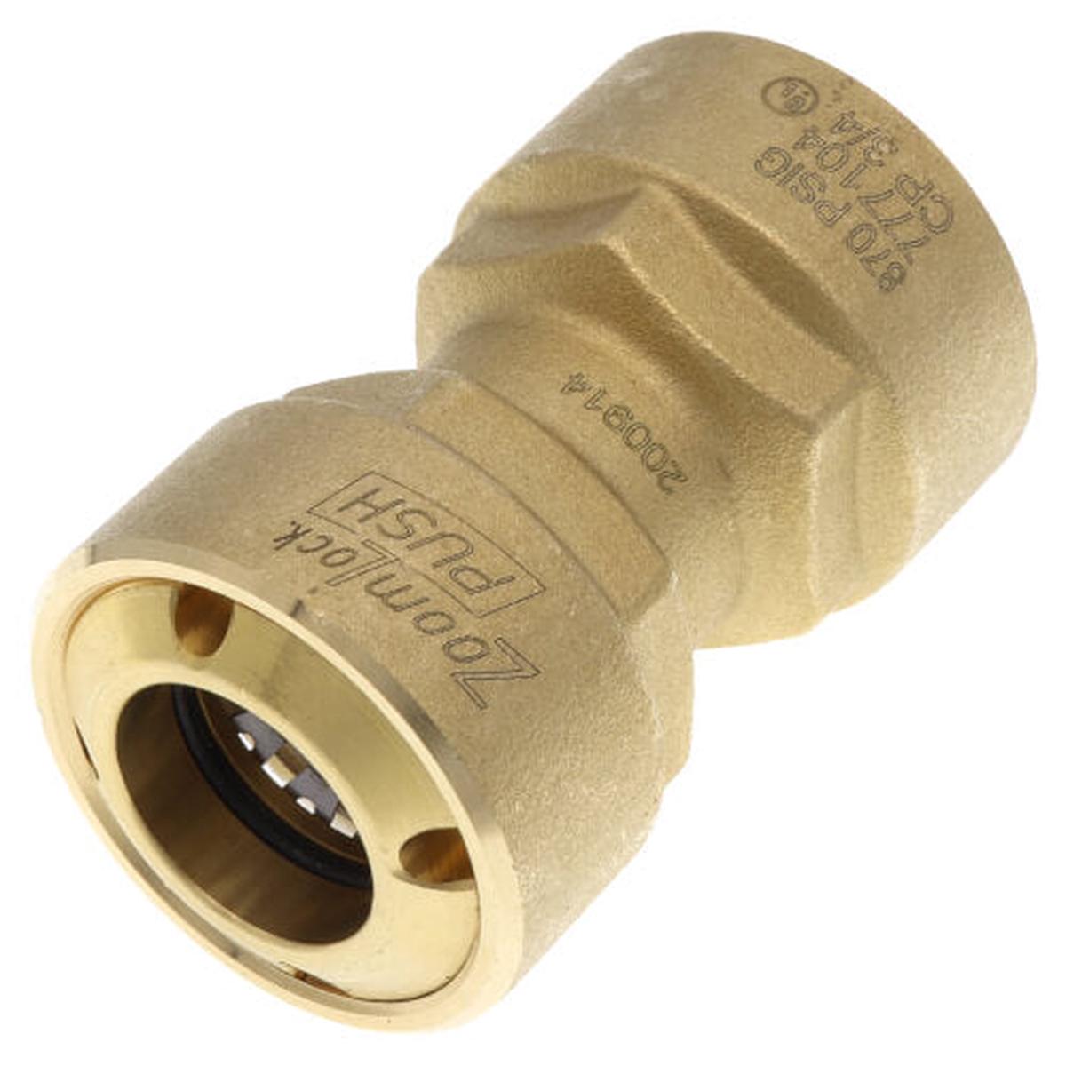 ZOOMLOCK 777104 3/4 Push Coupling